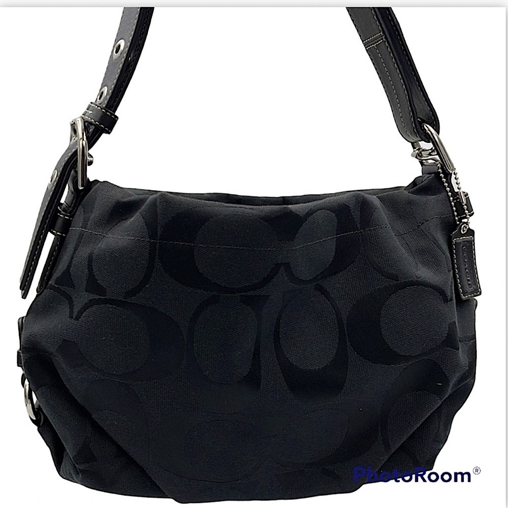 COACH Signature jacquard shoulder bag NWOT